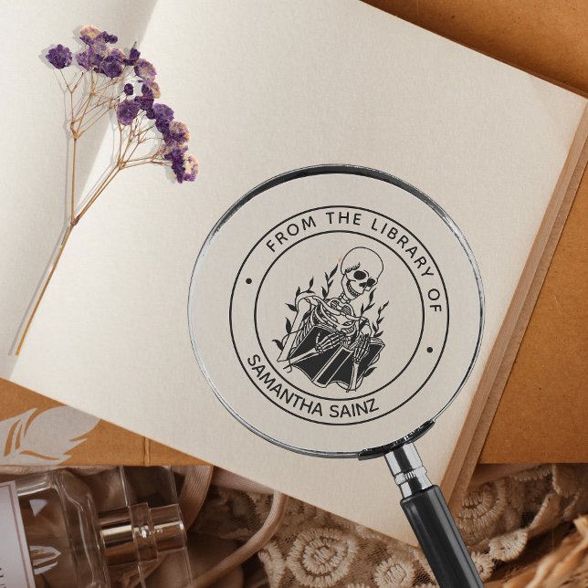 Aus der Bibliothek der Briefmarke Skeleton Gothic Permastempel (Von Creator hochgeladen)