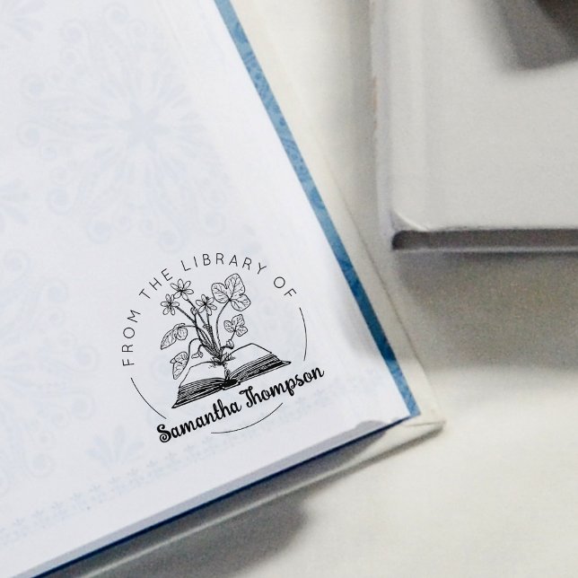 Aus der Bibliothek des botanischen Buches Gummistempel (Von Creator hochgeladen)