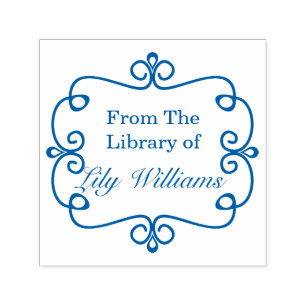 Aus der Bibliothek des Buchzeichens Permastempel