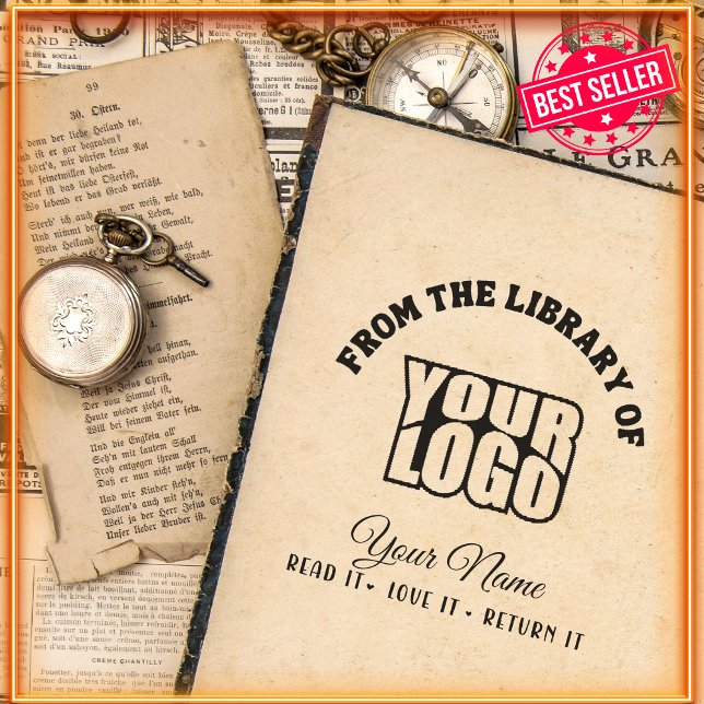 Aus der Bibliothek | Ihr Logo und Ihr Namenbuch Permastempel (Von Creator hochgeladen)