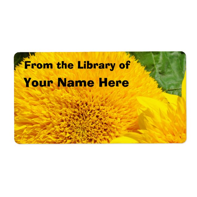 Aus der Bibliothek "Individuelle Name" Sonnenblume (Vorne)