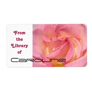 Aus der Bibliothek von Ihrem Namen Buch-Tags Rose
