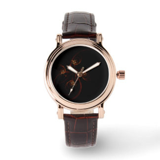 Aus der dunklen Abstrakten Kunst Armbanduhr