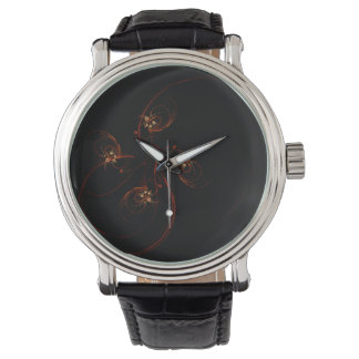 Aus der dunklen Abstrakten Kunst Armbanduhr