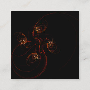 Aus der dunklen Abstrakten Kunst Begleitkarte