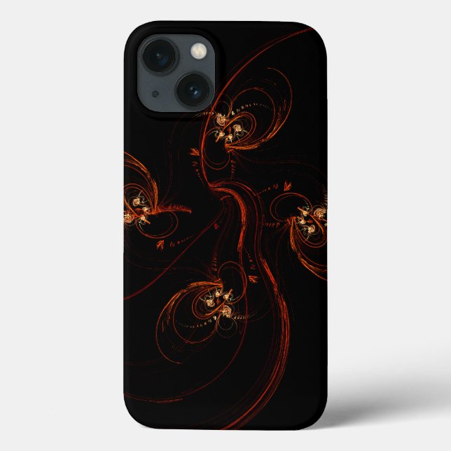 Aus der dunklen Abstrakten Kunst Case-Mate iPhone Hülle (Rückseite)