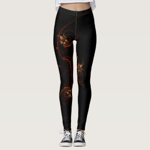 Aus der dunklen Abstrakten Kunst Leggings
