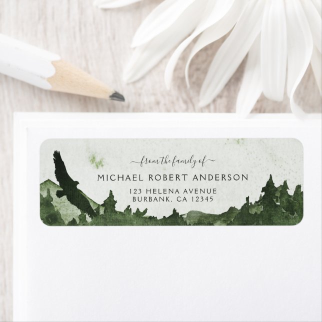 Aus der Familie der Rücksendeadresse der Beerdigun (Insitu)