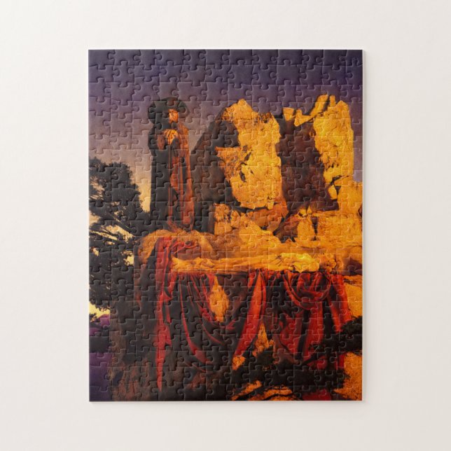 Aus der Geschichte des Schneewittchens 1912 von Pa Puzzle (Vertikal)