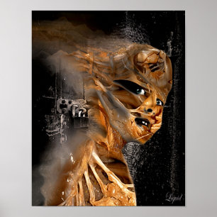 Aus der Holzbearbeitung drucken Poster