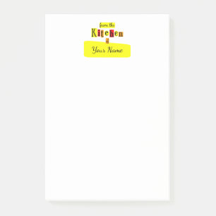 Aus der Küche von Retro Custom Post-it-Notizen Post-it Klebezettel