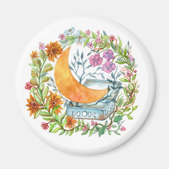 Aus der Schachtel gehen Magnet (Vorne)