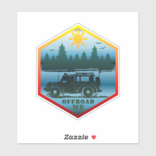 AUS DER STRASSE AUFKLEBER