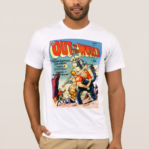 AUS DIESEM WELTcoolen Vintagen Comic-Bucheinband T-Shirt