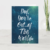 Aus diesem Weltraum Himmel Vatertag