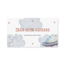 Aus diesem Weltraum-Party-Lebensmitteletikett