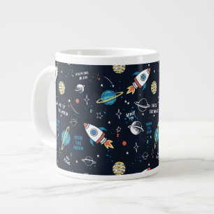 Aus diesem Weltraummuster Jumbo-Tasse
