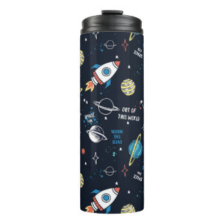 Aus diesem Weltraummuster Thermosbecher