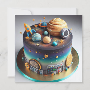 AUS DIESEM WELTWEITEN UNIVERSE-KINDERGEBURTSTAG KA KARTE
