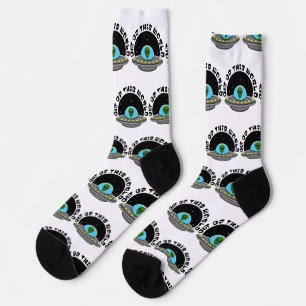 Aus dieser Welt Alien Socken