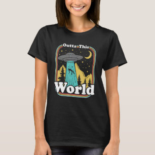 Aus dieser Welt entführte 70er 80er Retro Ali T-Shirt