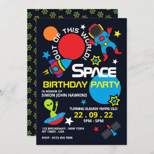 Aus dieser Welt!, Geburtstag! Einladung