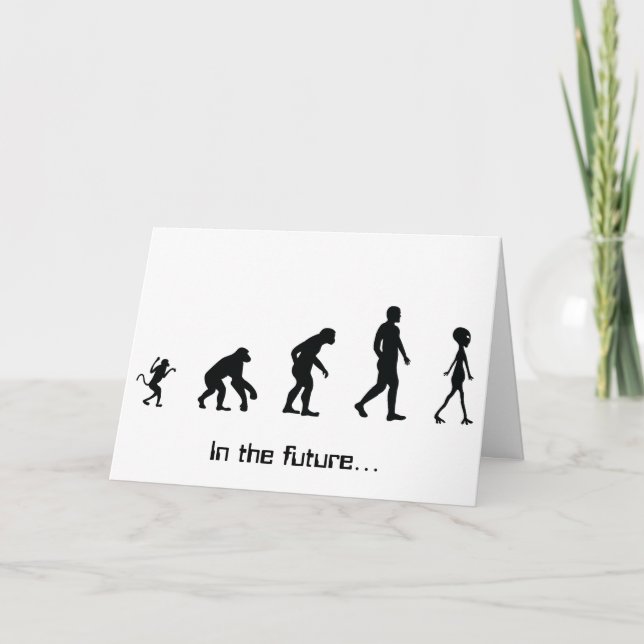 Aus dieser Welt heraus! Karte (Vorderseite)