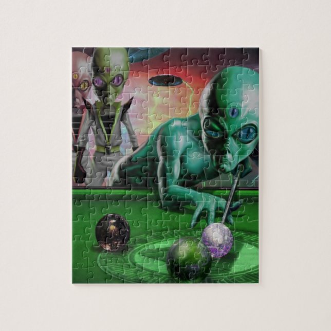 Aus dieser Welt heraus… Puzzlespiel Puzzle (Vertikal)