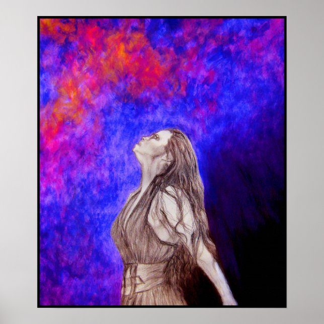 Aus Dunkelheit gezeichnet Poster (Vorne)