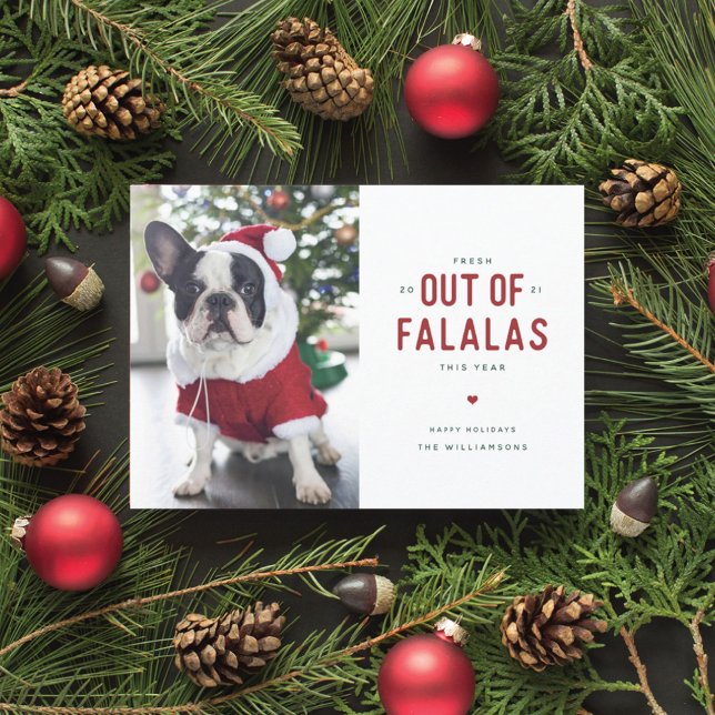 Aus Falalas Funny Dog Weihnachtskarte Feiertagskarte (Von Creator hochgeladen)