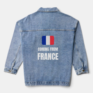 Aus Frankreich kommend Jeansjacke