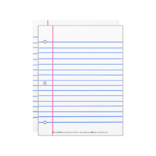 Aus gestrichenem Papier? Schreiben Sie auf diese B