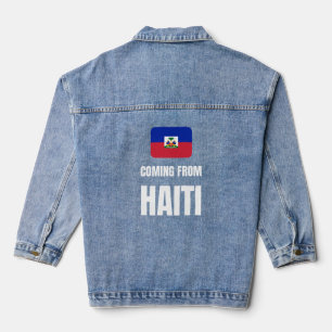Aus Haiti kommen Jeansjacke