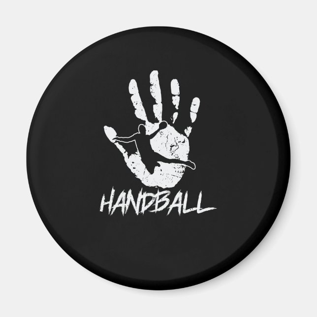 Aus Hand und Ball wird Handball Magnet (Vorne)