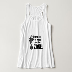 aus Ihrer Komfortzone aussteigen Tank Top