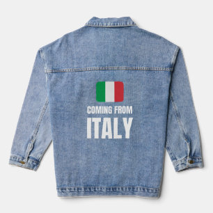 Aus Italien kommen Jeansjacke