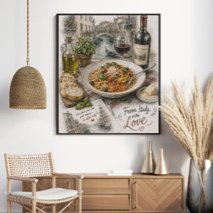 Aus Italien, mit Liebe   Venetianische Pasta Poster