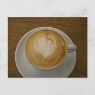 Aus Kaffee mit Liebe Postkarte