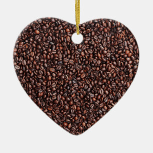  aus Kaffeebohnen Keramik Ornament