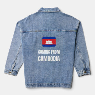 Aus Kambodscha Jeansjacke