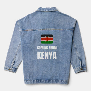 Aus Kenia kommen Jeansjacke