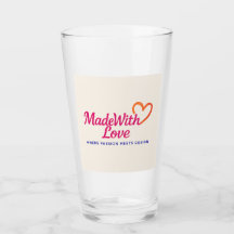 Aus Liebe Trinkglas