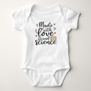 Aus Liebe und Wissenschaft IVF Baby Strampler