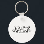 Aus Liebe weiß Schlüsselanhänger<br><div class="desc">Made with Liebe white Schlüsselanhänger.</div>