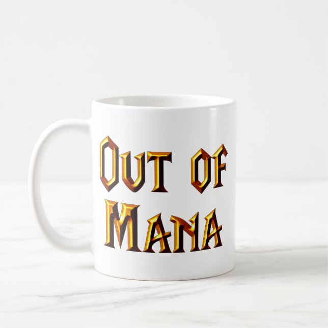 Aus Mana heraus Tasse (Links)