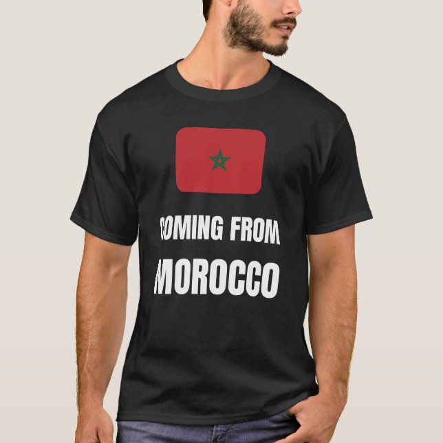 Aus Marokko kommen T-Shirt (Vorderseite)