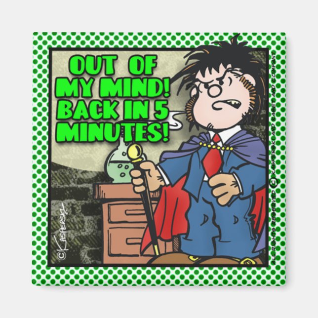 Aus meinem Kopf Magnet (Vorne)