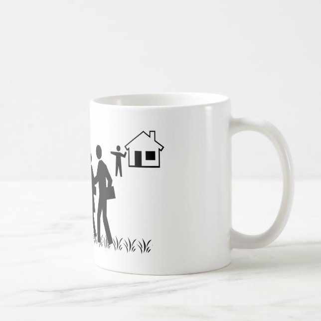 Aus meinem Rasen Tasse (Rechts)