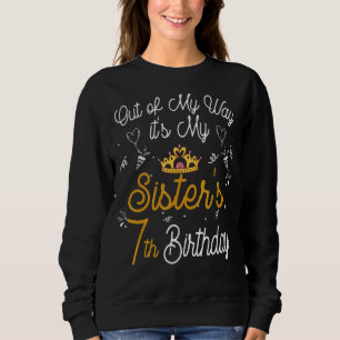 Aus meinem Weg ist es der 7. Geburtstag meiner Sch Sweatshirt