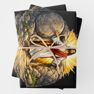 Aus meiner Höhle kommen Die Auferstehung Jesu Geschenkpapier Set